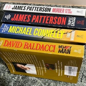 James Patterson and Michael Connelly Book Set